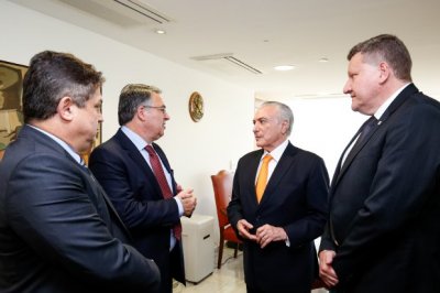 Lideranças saíram satisfeitas do encontro com o presidente Temer (Foto: Alan Santos/PR)