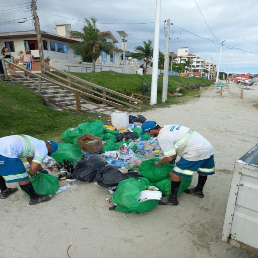 Maior número de resíduos recolhidos foi registrado no Norte da Ilha