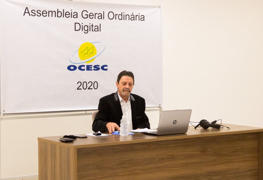 Ocesc realiza a primeira Assembleia Geral Ordinária Digital na história da entidade