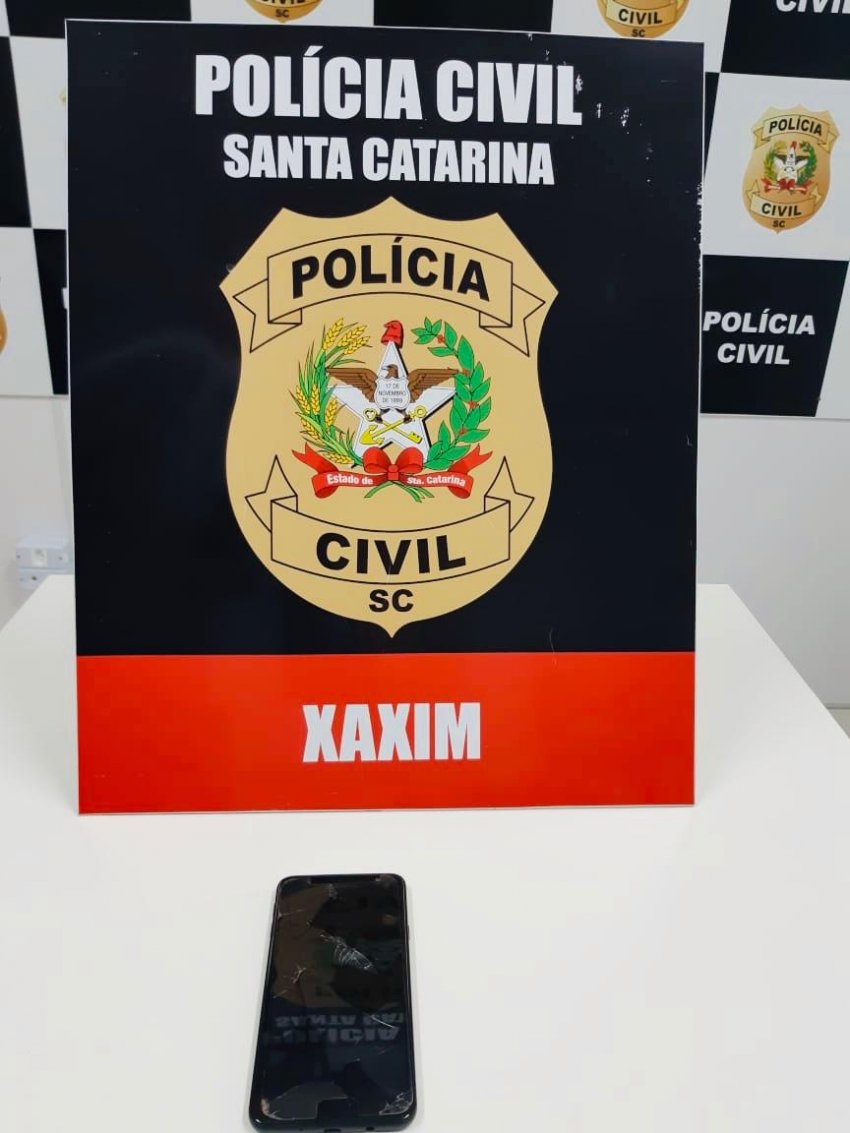 Celular foi recuperado no bairro Santa Terezinha, em Xaxim