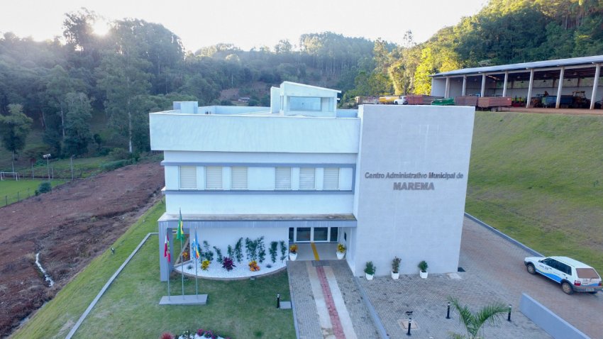 Centro Administrativo Municipal de Marema, no oeste catarinense