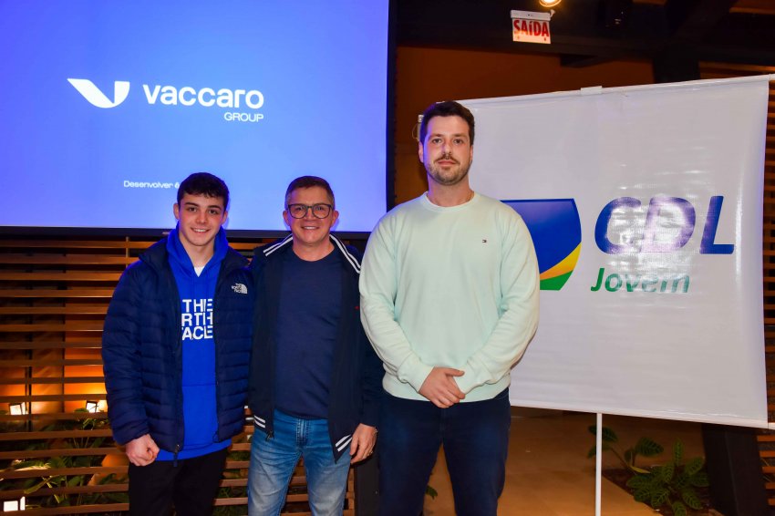 Diogo Vaccaro, Marcio Vaccaro e Fernando Alano