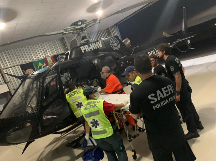 Entre as vítimas, um venezuelano de 21 anos apresentou fratura de fêmur direito, cotovelo direito e contusão pulmonar e abdominal