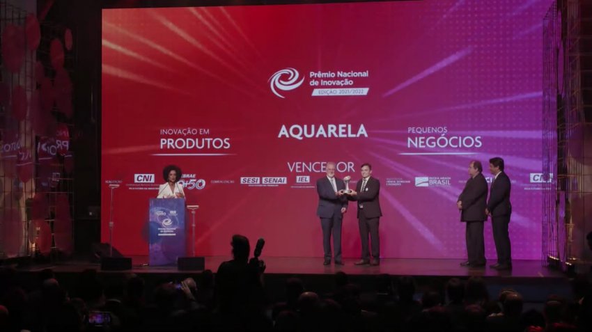 A startup de Florianópolis disputava o prêmio com mais duas empresas e venceu a categoria Inovação em Produtos, na modalidade pequenos negócios