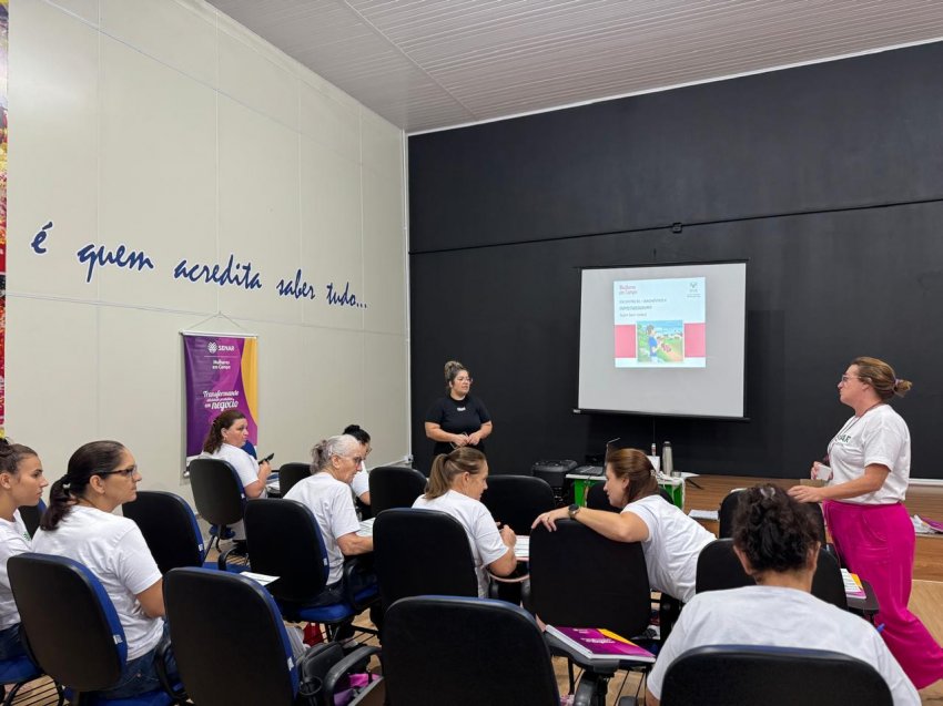 Prefeitura de Xaxim iniciou o Curso "Mulheres em Campo" em parceria com o Senar, visando capacitar mulheres empreendedoras em gestão rural