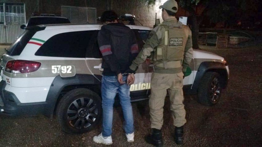 Homem foi preso na noite desta segunda-feira (19), em Xaxim
