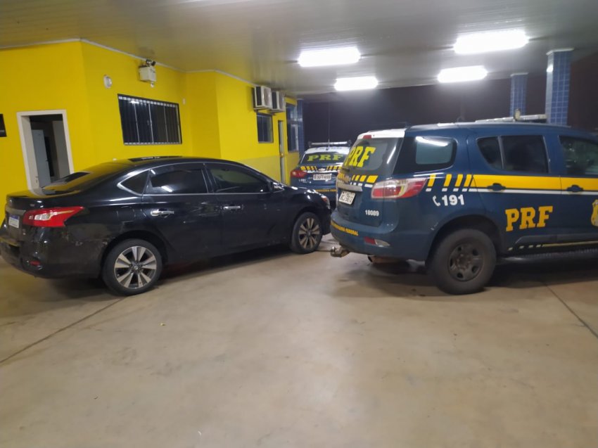 O motorista do veículo, de 33 anos, foi levado à Delegacia de Polícia de Xanxerê