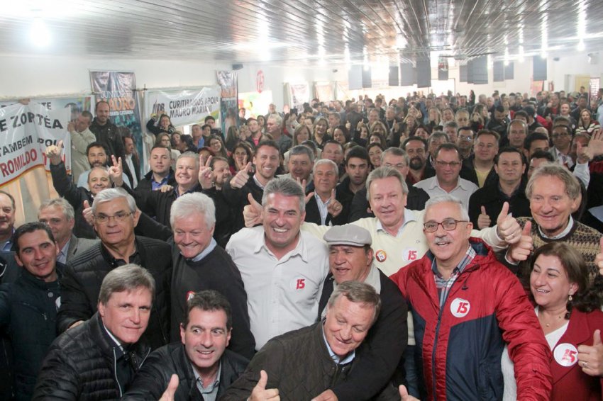 MDB realizou grande evento em Curitibanos no sábado (21) - Foto: Assessoria