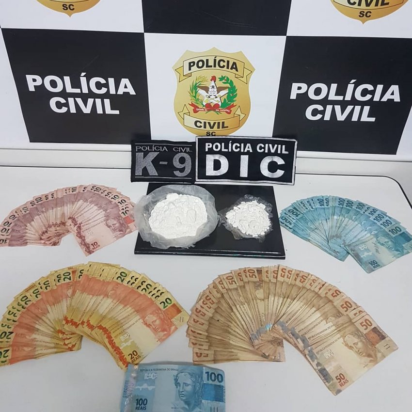 Operação de combate ao tráfico de drogas foi realizada nesta terça-feira (02), no bairro Pinheirinho