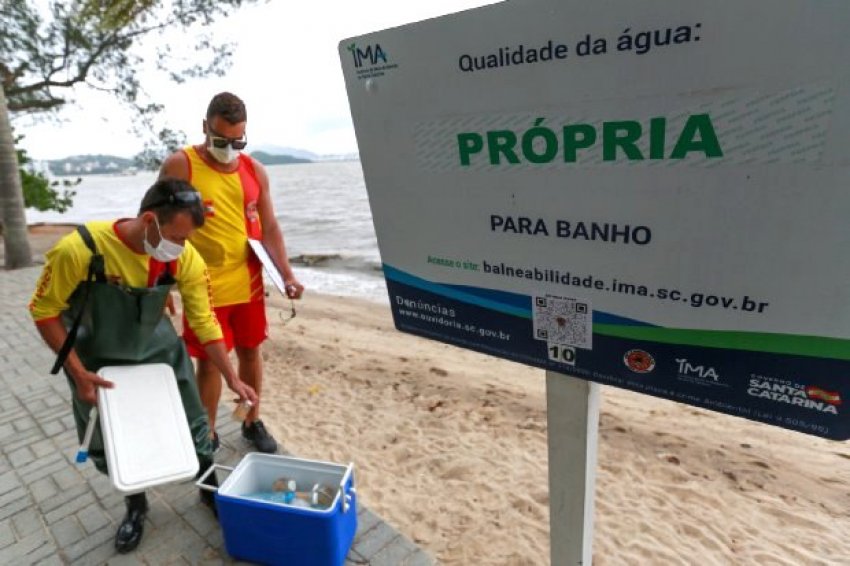 Pesquisa foi realizada pelo Instituto do Meio Ambiente do Estado de Santa Catarina (IMA), entre 18 e 22 de janeiro