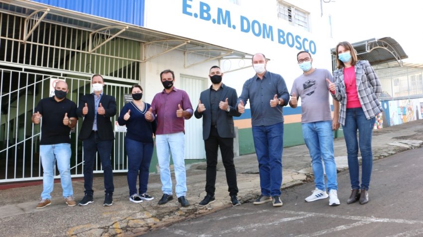 Segundo a Prefeitura, os recursos serão investidos na EBM Dom Bosco