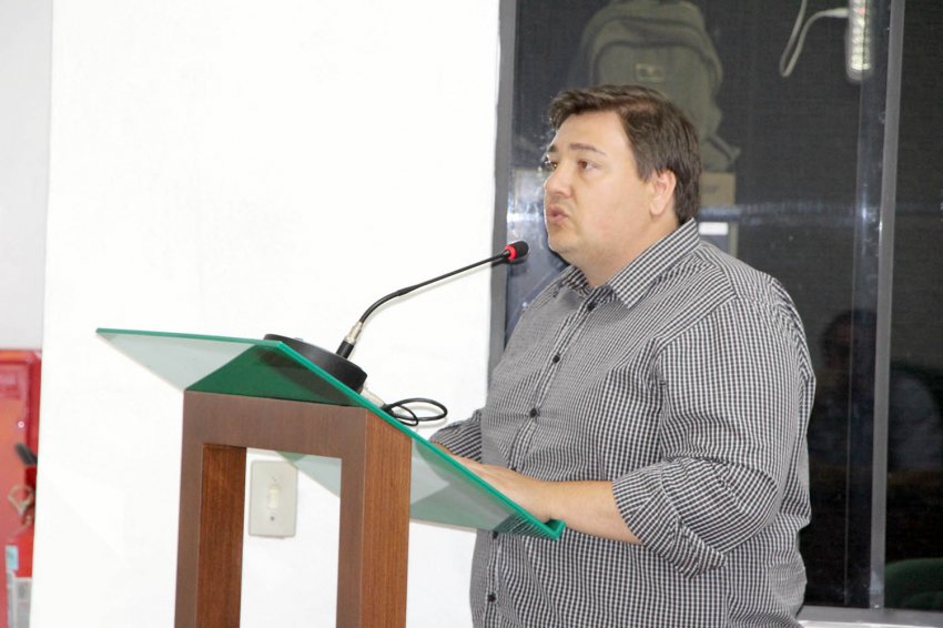 Agenor Júnior Maier presidiu a Câmara de Vereadores de Xaxim em 2017 e 2018