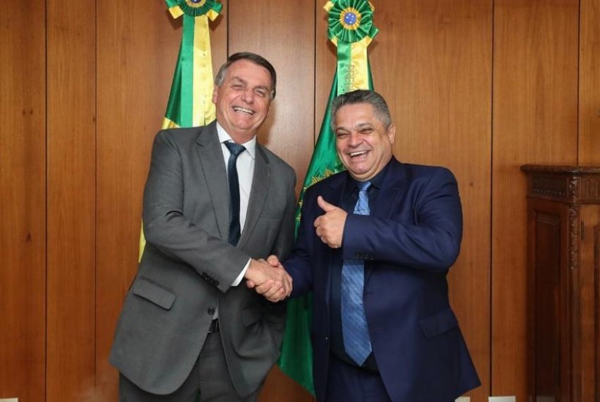João Rodrigues foi recebido pelo presidente Jair Bolsonaro no Palácio do Planalto nesta segunda-feira (26)