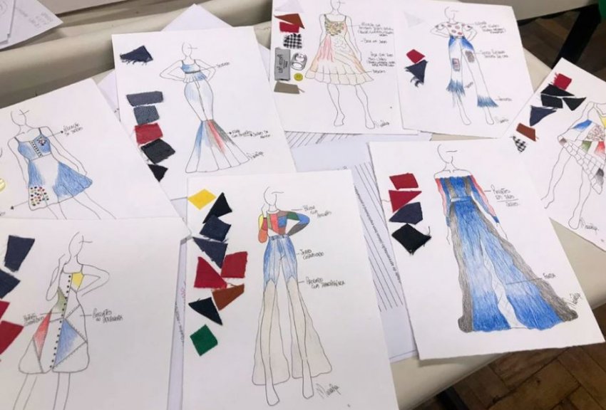 Uno Fashion Day reuniu as peças de criação dos alunos do último período de Moda, cujo tema foi a sustentabilidade