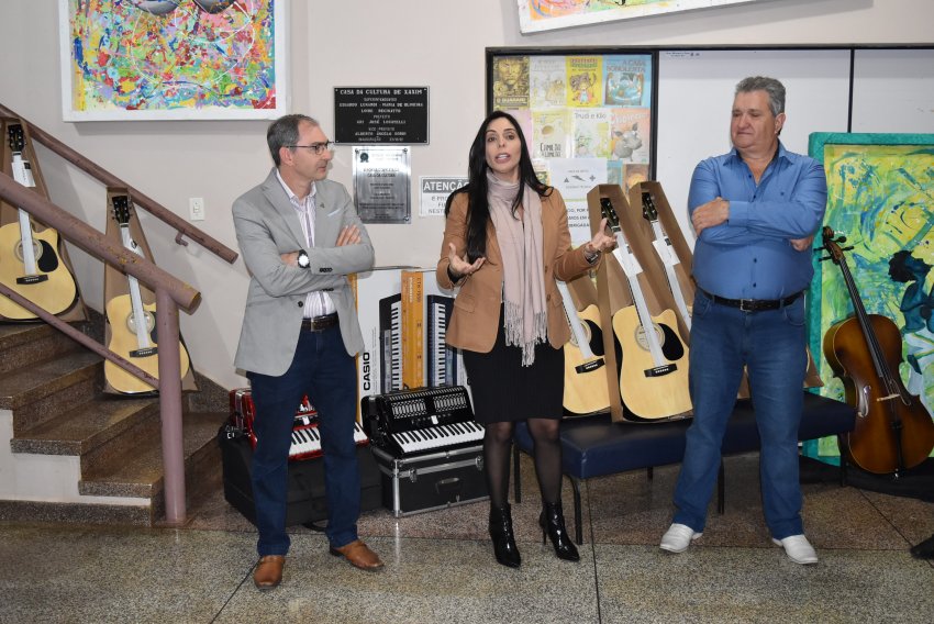 Instrumentos foram comprados com emenda parlamentar da deputada federal Geovania de Sá (PSDB)