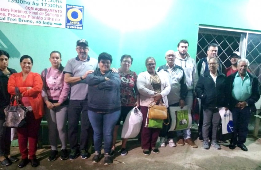 Grupo foi levado ao Hospital Rogacionista Evangelista, em Abelardo Luz