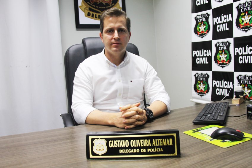 As investigações dos crimes foram coordenadas pelo Delegado de Polícia Gustavo Oliveira