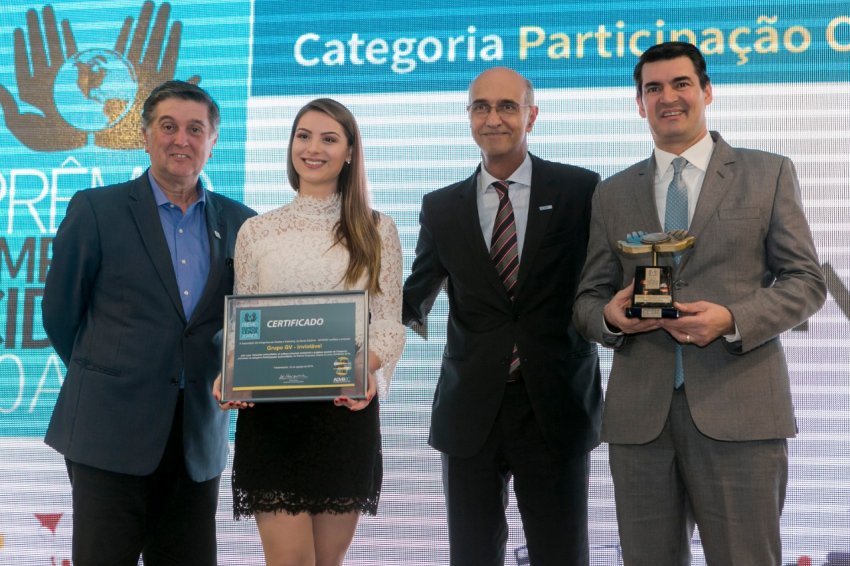 Empresa de Chapecó recebeu o prêmio nesta quinta-feira (23), em Florianópolis