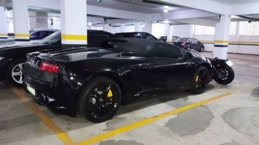 Lamborghini Gallardo foi apreendida novamente pela Polícia Federal de Itajaí