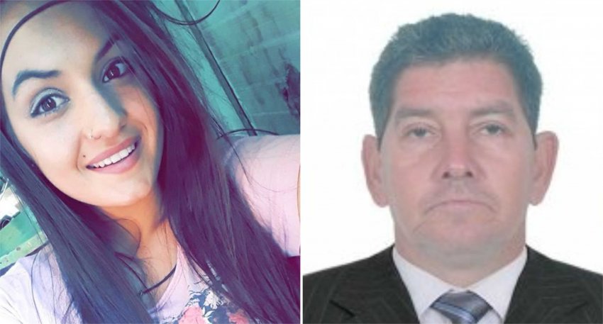 Nadieli Silveira, de 15 anos, foi assassinada por Evaldir Carneiro de Oliveira, de 55 anos (Fotos: Divulgação/LÊ)