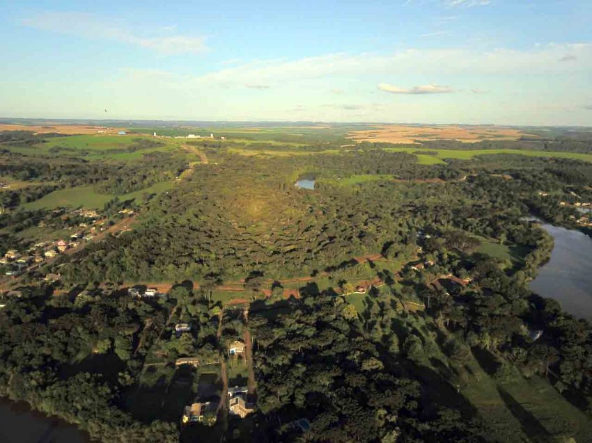Criação do parque ecológico será possível porque o município recebeu, em doação, uma área de mata preservada, às margens da SC-155, na Vila Ceres