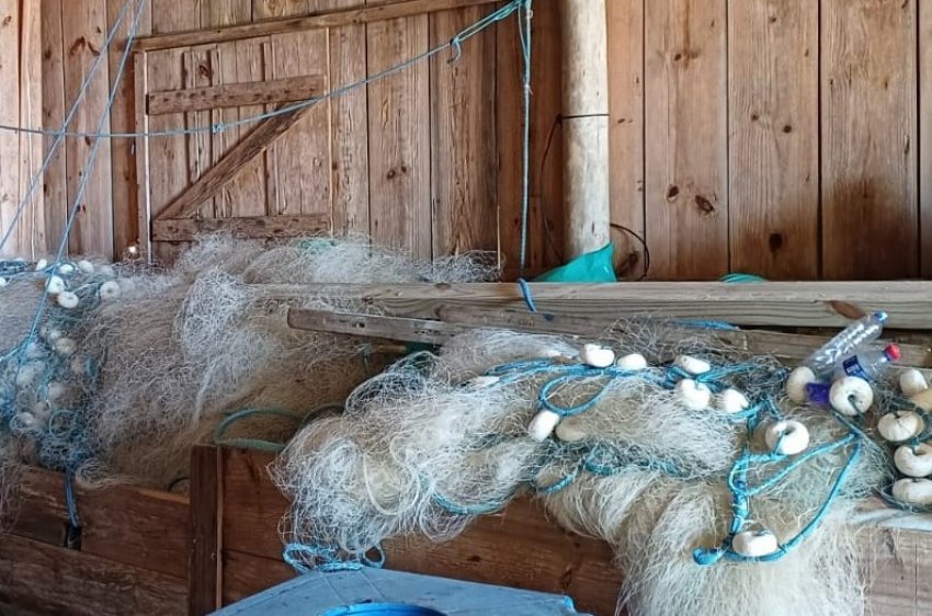 Entre as equipes que participam dos pitchs, está a da Repescar, que transforma redes de pesca abandonadas em bolsas