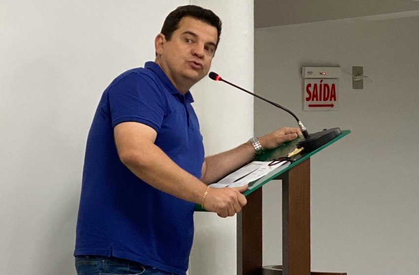 Delegado da Polícia Civil, Fernando Callfass, usou o espaço da tribuna do Poder Legislativo e relatou a realidade do município com cerca de 30 mil habitantes